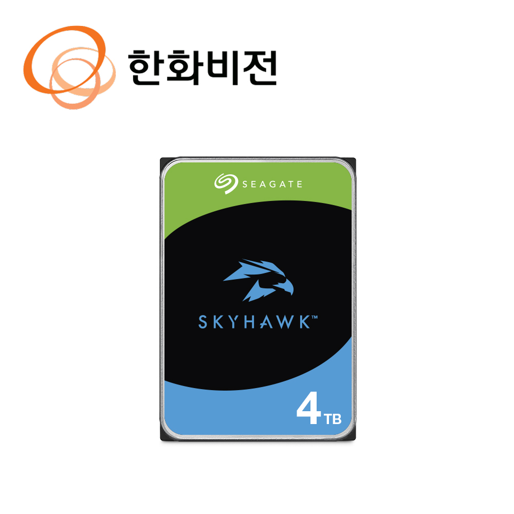 한화 CCTV 부자재 하드디스크 저장장치 HDD 4TB SPZ-4302TS