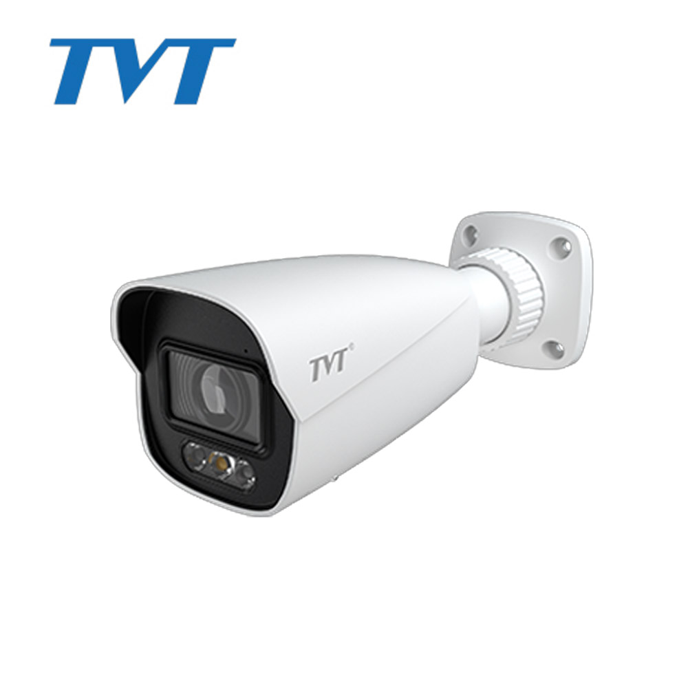 TVT IP 8MP 네트워크 컬러뷰 뷸렛 카메라 2.8mm TD-9482S4-C(D/PE/AW3)