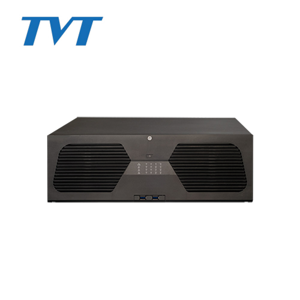TVT IP 16MP 128채널 512Mbps 16BAY 녹화기 NVR TD-33128H16-B3