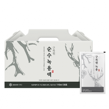 순수 녹용진액 분골상대 110ml 30포 녹용,생강,대추