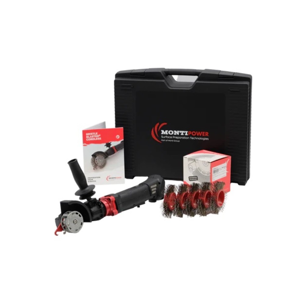 MONTI 브리슬블라스터 18V 표민준비용 베어툴 세트 배터리 미포함