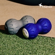 트라택 액티브볼 (퍼플 그레이) 피넛형 진동 마사지볼 홈트레이닝