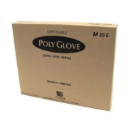 고려양행 비멸균 폴리글러브 200매입(M사이즈) 일회용위생장갑 비닐장갑 비멸균 병원용 위생장갑 진찰용위생장갑