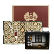 뜨신온돌전기찜질기(DS-501) +뜨신온돌황토찜질팩(전자렌지용) 세트 무료배송 배찜질 어깨찜질 허리찜질