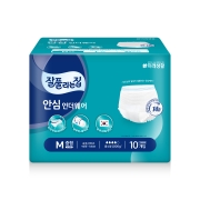 미래생활 잘풀리는집 르웨이 플러스 안심 언더웨어 중형 10매 남여공용 성인용기저귀 성인기저귀 입는기저귀 팬티형기저귀