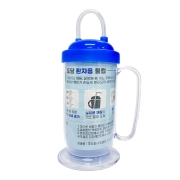 도담 환자용 물컵 400ml MC100 모우 병원물컵 환자용 빨대컵 실리콘 물병 도담물컵 손잡이컵 모우물컵 모우빨대컵 환자빨대컵
