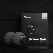 트라택 액티브볼 (퍼플 그레이) 홈트레이닝 진동마사지볼 트라택엑티브볼 트라텍엑티브볼