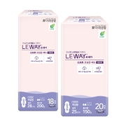 르웨이 소프트 요실금패드 대용량(18입) 요실금라이너 요실금팬티라이너 요실금기저귀