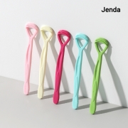 Jenda 젠다 혀클리너 1개 (색상랜덤) 입냄새 구취 백태 설태 제거 국내제조