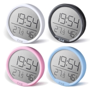 카스 디지털 온습도계 T037 실내 온도 습도 측정 시계 CAS 온도계 습도계 탁삭용 벽걸이용 초정밀센서