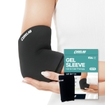 큐어랩 냉온 젤슬리브 팔꿈치 냉온찜질팩 아이스젤 아이싱 냉찜질 온열찜질 찜질팩 테니스 골프 엘보 통증완화