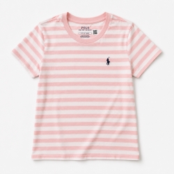[폴로특가전] 폴로 랄프로렌 우먼 스트라이프 티셔츠 Pink 211B14924009