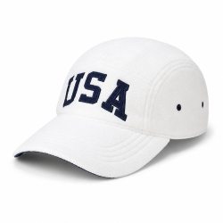 폴로 플리스 USA 볼캡 710P05394002 White