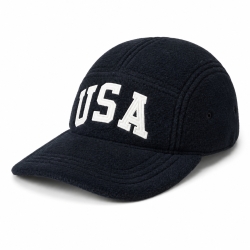 폴로 플리스 USA 볼캡 710P05394003 Black