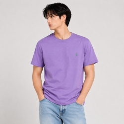 [폴로특가전] 폴로 랄프로렌 맨 기본라운드티  710938686502 Purple
