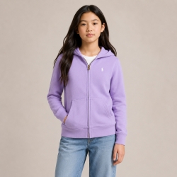 폴로 랄프로렌 걸즈 후드집업 313B15901002 Purple