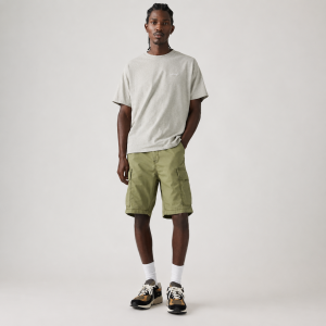 리바이스 맨 캐리어 카고 라이트웨이트 9인치 반바지 001KG0013 Olive Night Green**