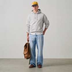 리바이스 맨 프리미엄 501 루즈 오리지널 진 0057U0009 In my Bronco-Light Wash