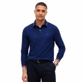 타미힐피거 맨 긴팔 위킹 Wicking 폴로티 78J9766-400 Carbon Navy