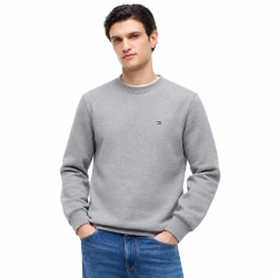 타미힐피거 맨 레귤러핏 에센셜 크루넥 스웻셔츠 XM06106-020 Grey Heather
