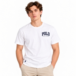 [M] 폴로 랄프로렌 맨 커스텀슬림핏 그래픽티셔츠 710960572004 White
