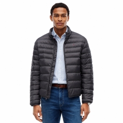 타미힐피거 맨 라이트웨이트 팩커블 푸퍼 자켓 XM05670-022 Washed Black