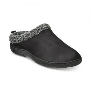 32 Degrees Men's Heat by Weatherproof Clog Slippers 71WT670050 Black