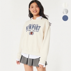 Hollister Easy Malibu California Graphic Crew Sweatshirt 0048