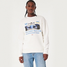 Hollister Relaxed Williams Racing Graphic Crew Sweatshirt 322-488-0024-178