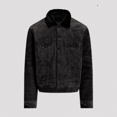 폴로 랄프로렌 맨 플리스 코듀로이 트럭커 자켓 710980143001 Black