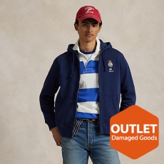 [Outlet L] - 폴로 랄프로렌 맨 플리스 곰돌이 후드집업 710963820001 Classics