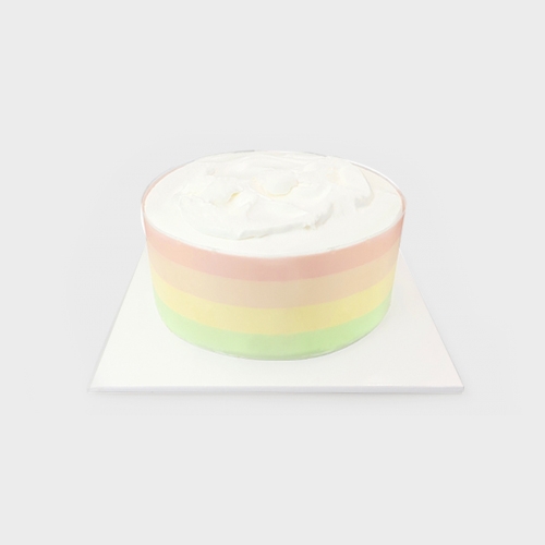 [1호/홀] 해피레인보우 케익