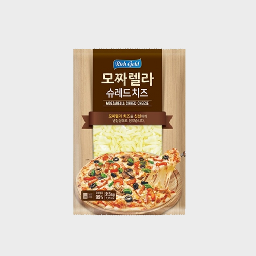 리치 골드 모짜렐라 슈레드 2.5kg
