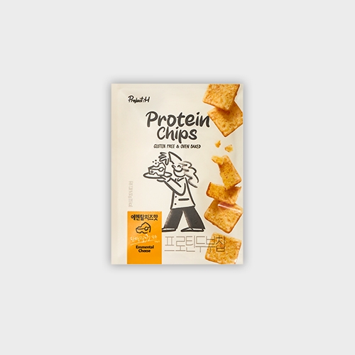 프로틴 두부칩 에멘탈치즈