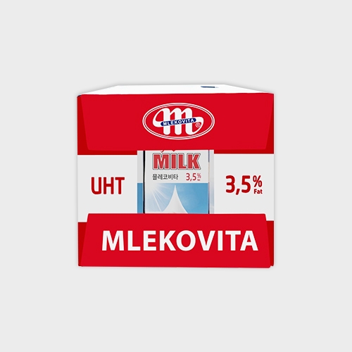 믈레코비타 폴란드 3.5% 멸균우유 (1Lx12개)