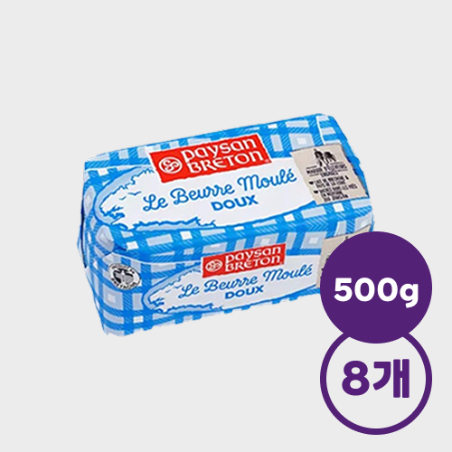 [5월 21일 입고 예정] [다다익선] 페이장브레통 물레 무염버터(8개)