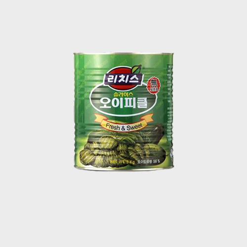 동서 리치스 슬라이스 오이피클 3kg