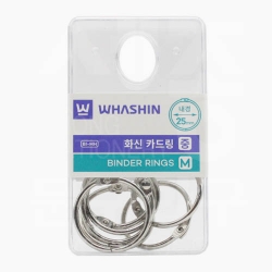 화신 실버 카드링 행거팩 대,중,소