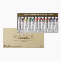 신한화구 한국화물감 12색 20ml