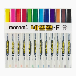 모나미 네임펜 12색 세트