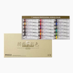 신한화구 한국화물감 18색20ml