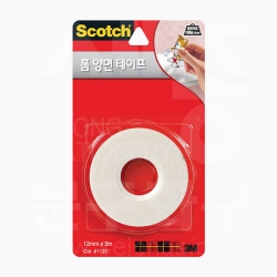 3M 폼 양면테이프(보급형) 12mm x 2m #1120