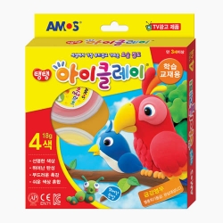 아모스 탱탱 아이클레이 4색18g