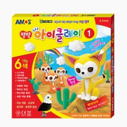 아모스 탱탱 아이클레이 6색18g