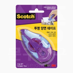 3M 017 투명양면테이프/리필 5mm x 8m/풀테이프