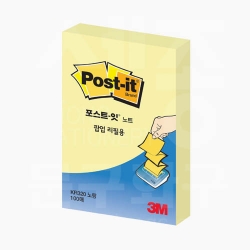 3M 포스트잇 KR320 팝업리필/51mm x 79mm/메모지
