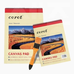 corot 캔버스패드 A4(210x297) 10매/캔버스용지/캔버스페이퍼/캔버스지/캔버스 스케치북
