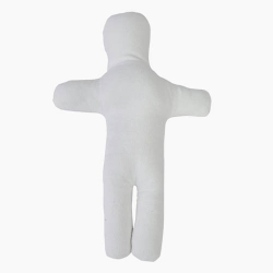 무지 캔버스천 인형 20cm