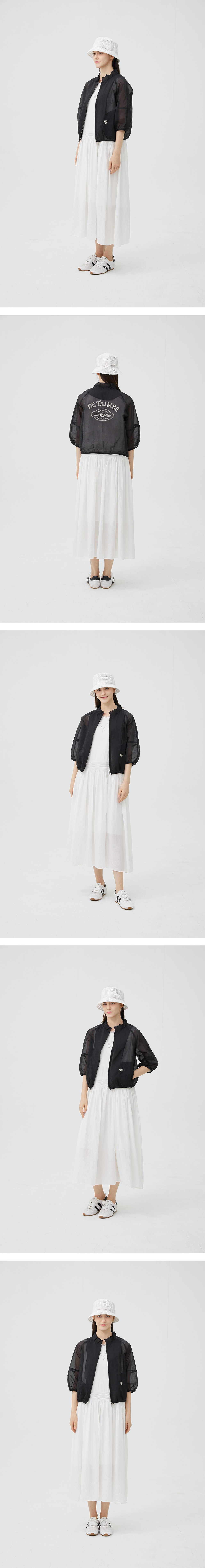 미니멀 슬리브리스 원피스