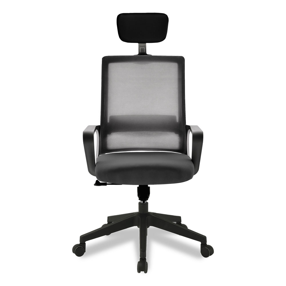 레이 메쉬의자 올블랙